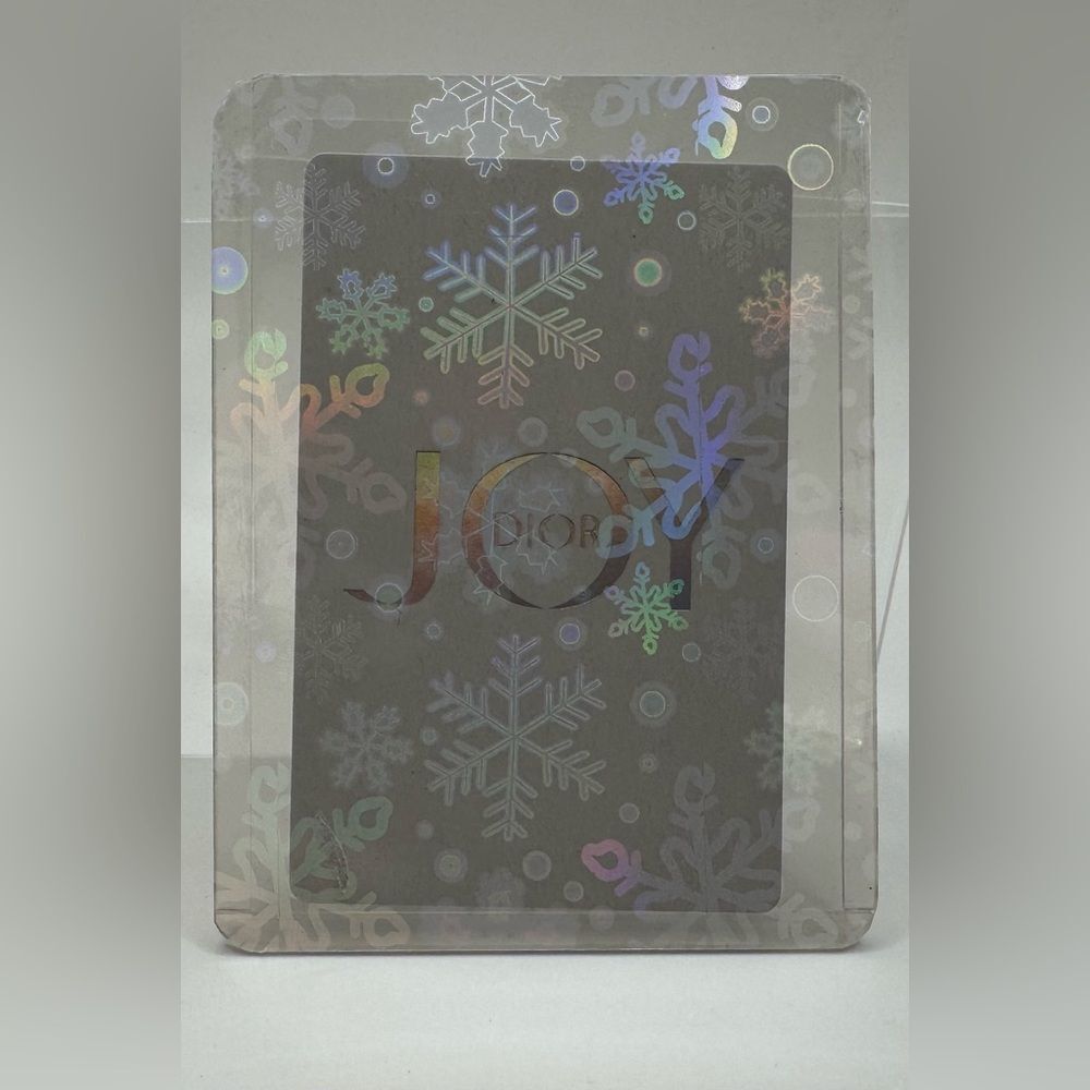 Dior Joy Multicolor Holographic Card Jack of Spades